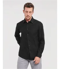 Men's Long Sleeve Tailored Oxford Shirt