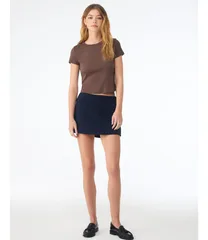 Women's Micro Rib Baby Tee