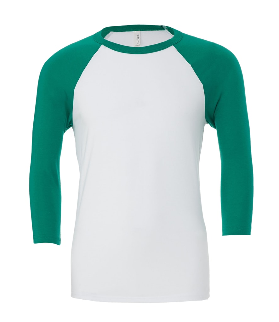 White/Kelly Green