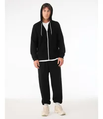 Canvas Unisex Poly-Cotton Fleece Full-Zip Hoodie