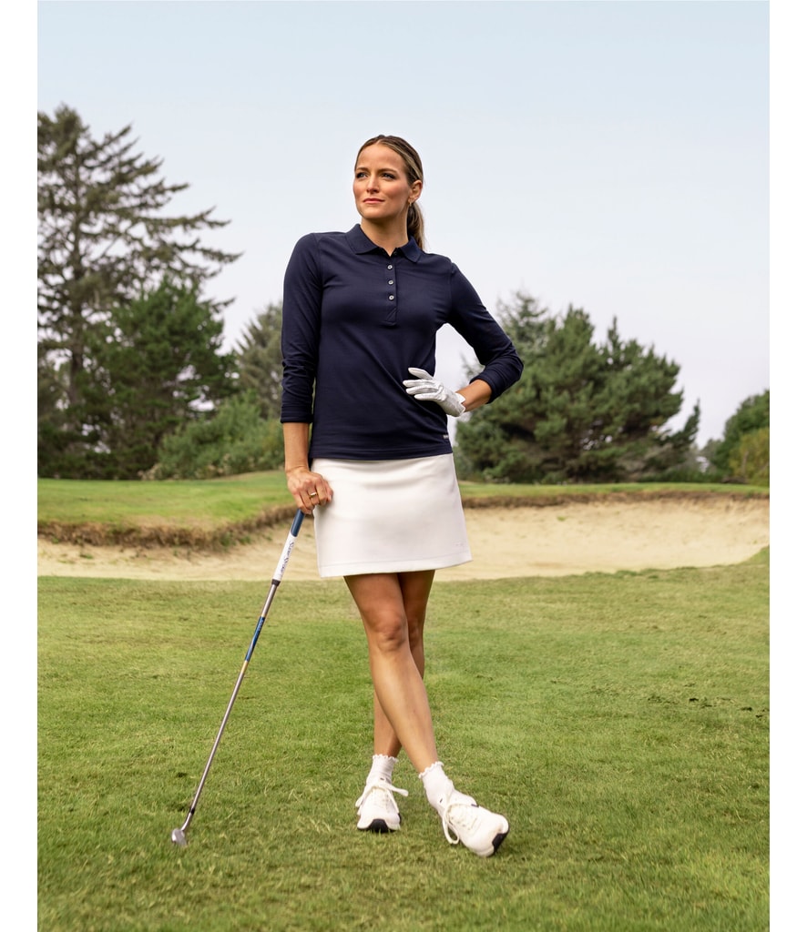 Advantage Long Sleeve Polo Women