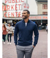 Everett Half Zip Sweater