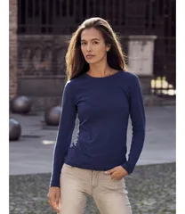 Ladies L/S Basic-T
