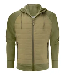 Keyport Full Zip Hooded Hybrid Jacket
