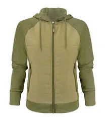 Ladies Keyport Full Zip Hooded Hybrid Jacket