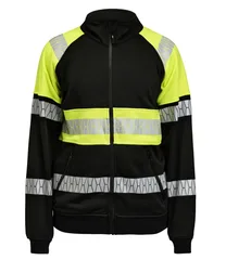 Sweatshirt Full-Zip Hi-Vis