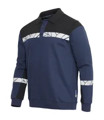 Progression 7100 Long Sleeve Polo Sweatshirt