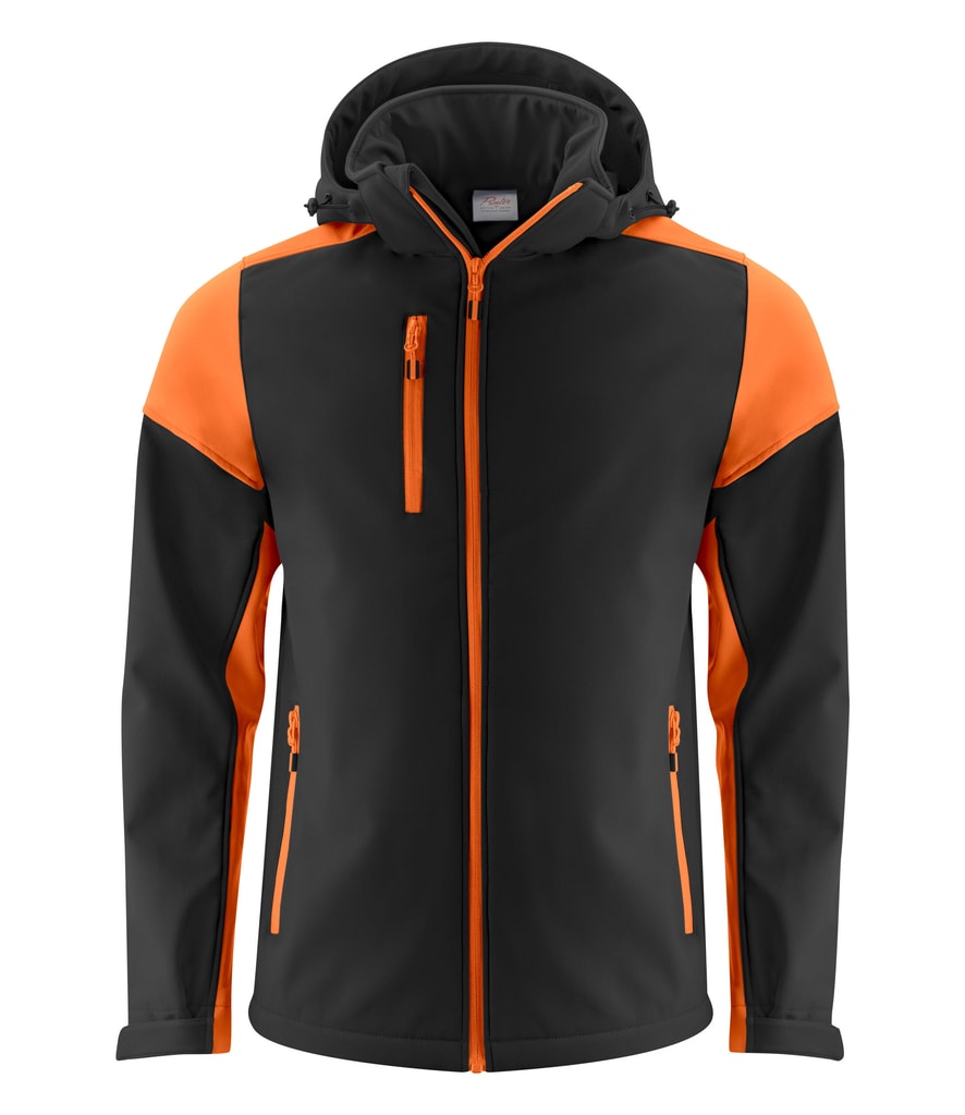 Black/Orange