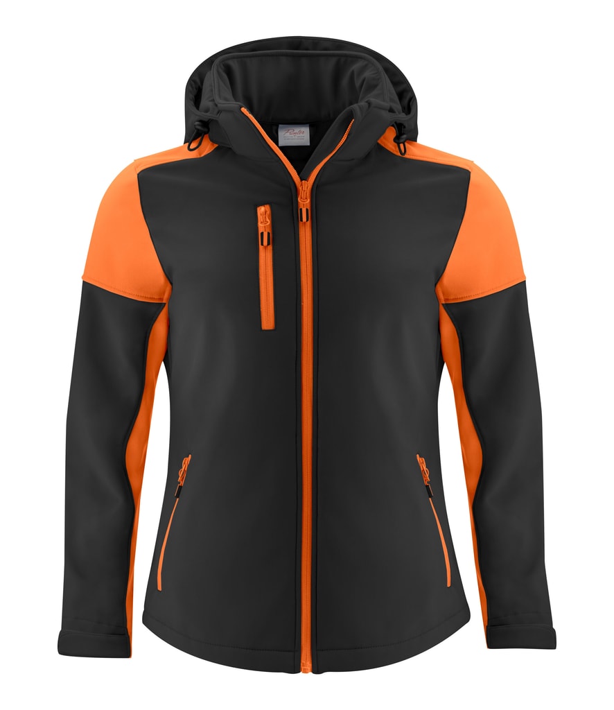 Black/Orange