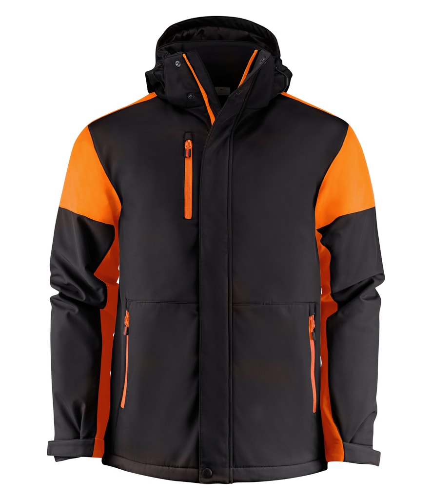 Black/Orange