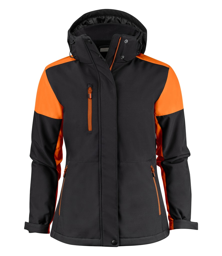 Black/Orange