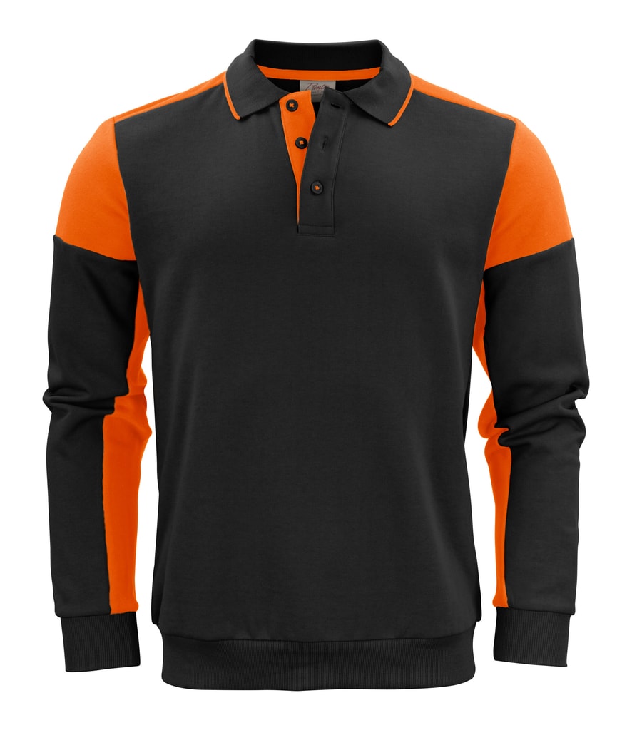 Black/Orange