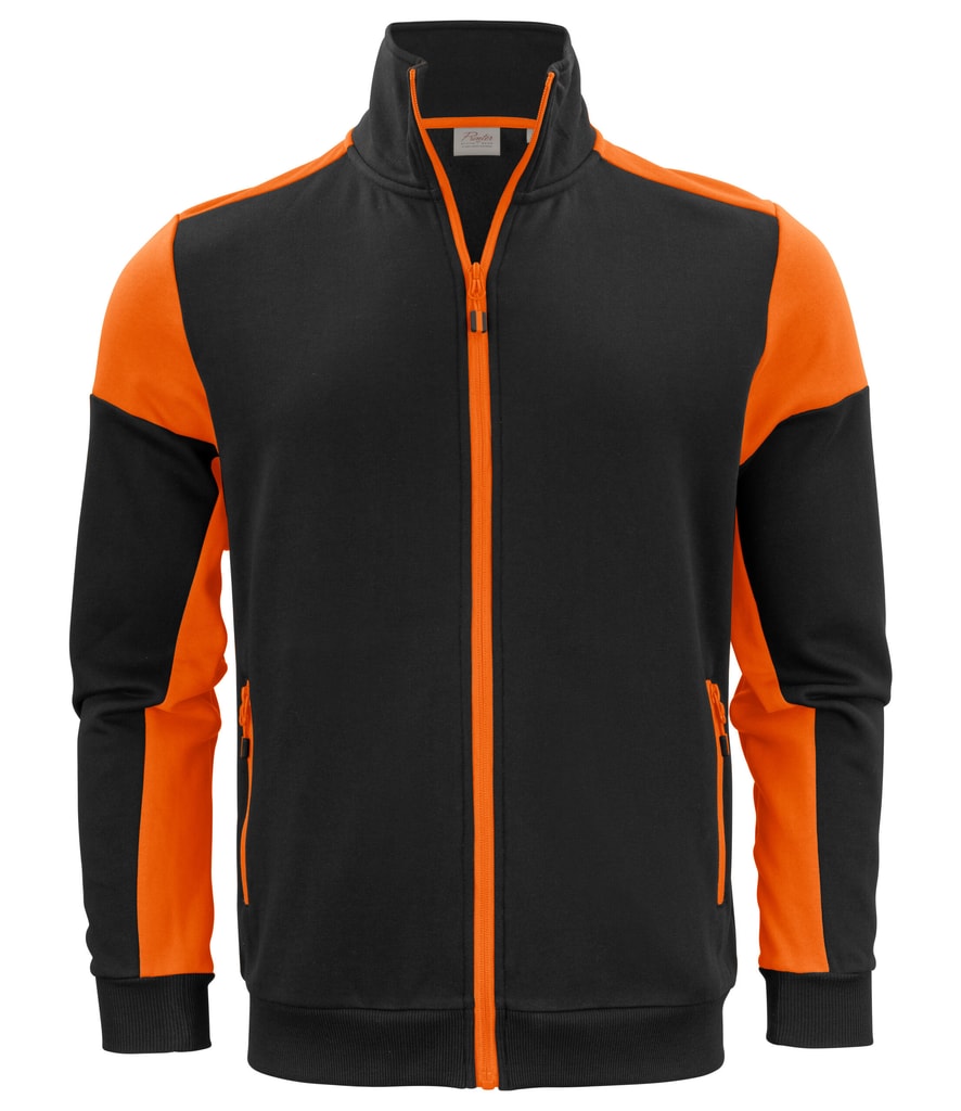 Black/Orange