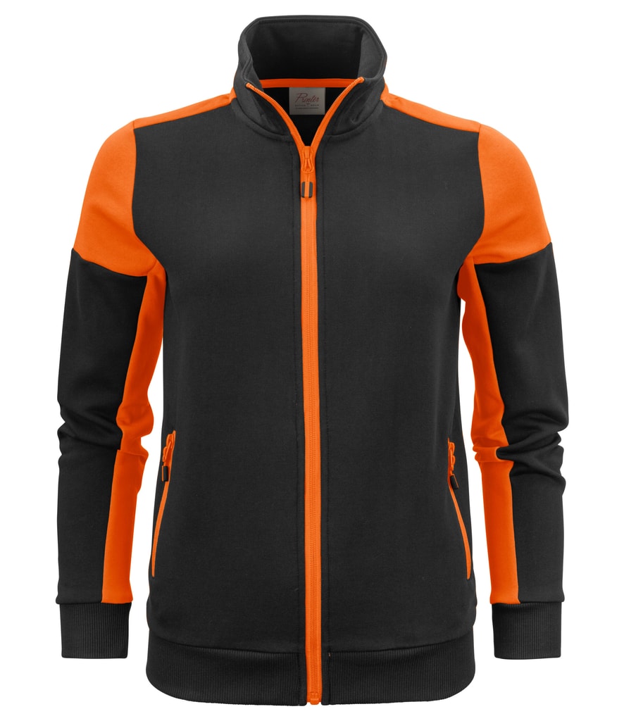 Black/Orange
