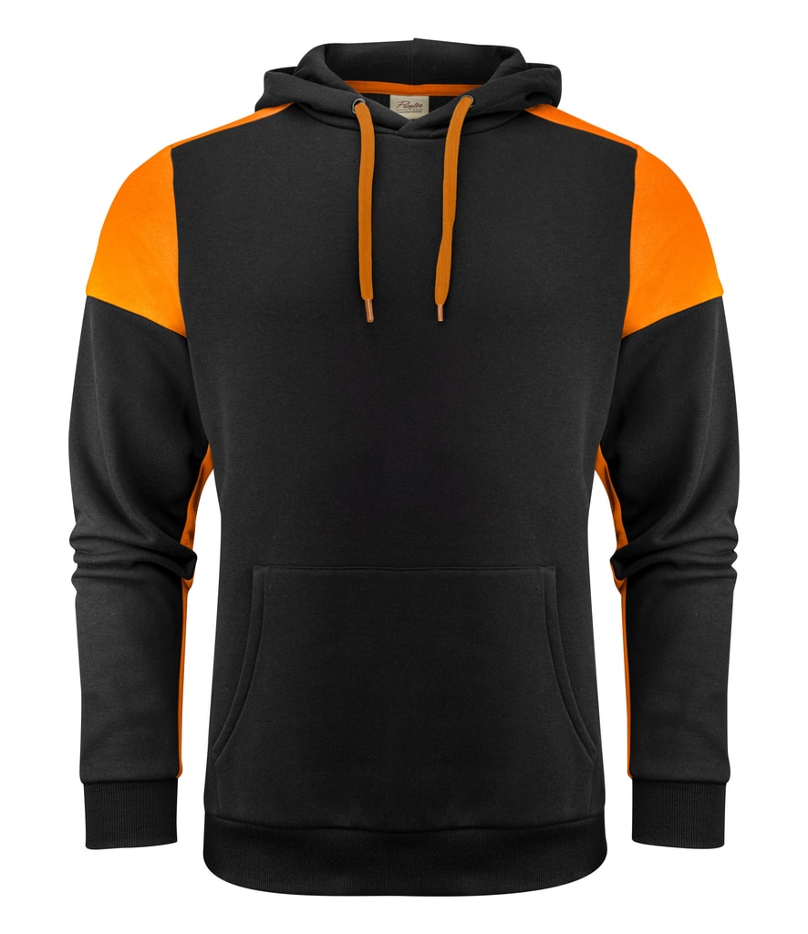 Black/Orange
