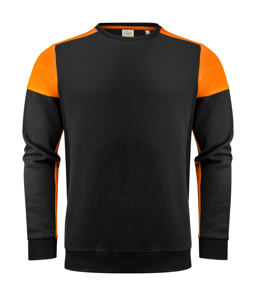Black/Orange