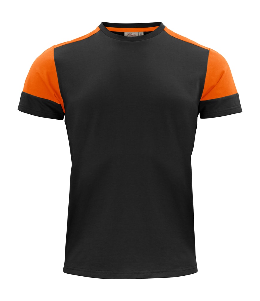 Black/Orange
