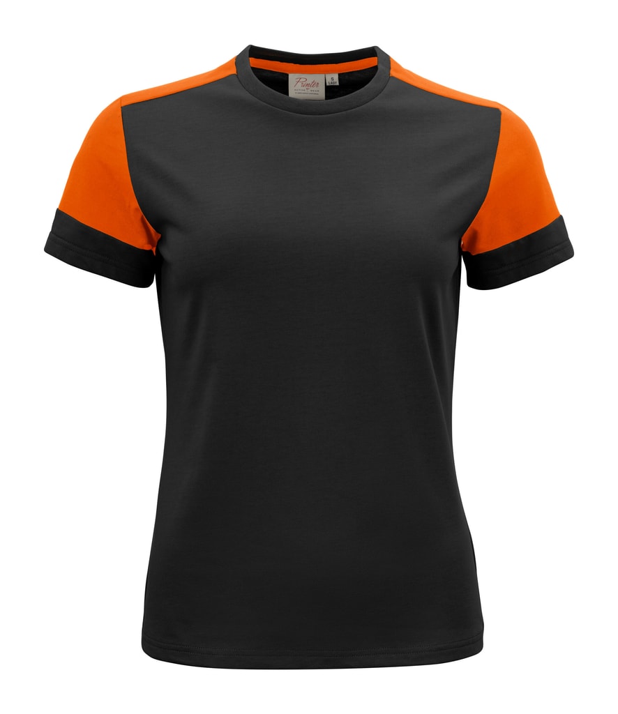 Black/Orange