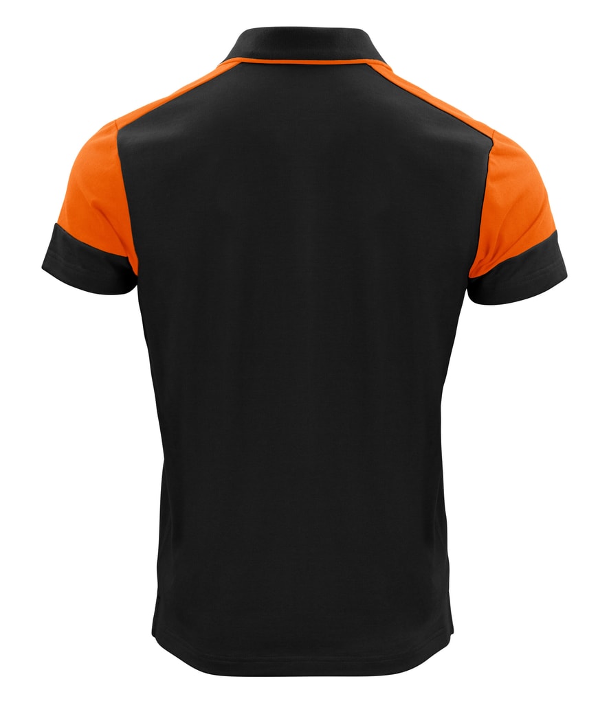 Black/Orange