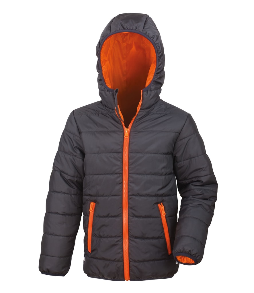 Black/Orange