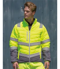 Men's Soft Padded Safety Jacket