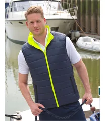 Reversible Soft Padded Safety Gilet