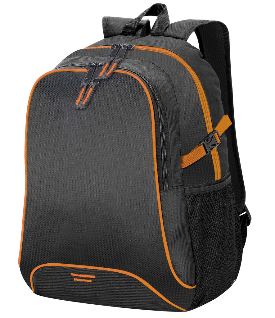 Black/Orange
