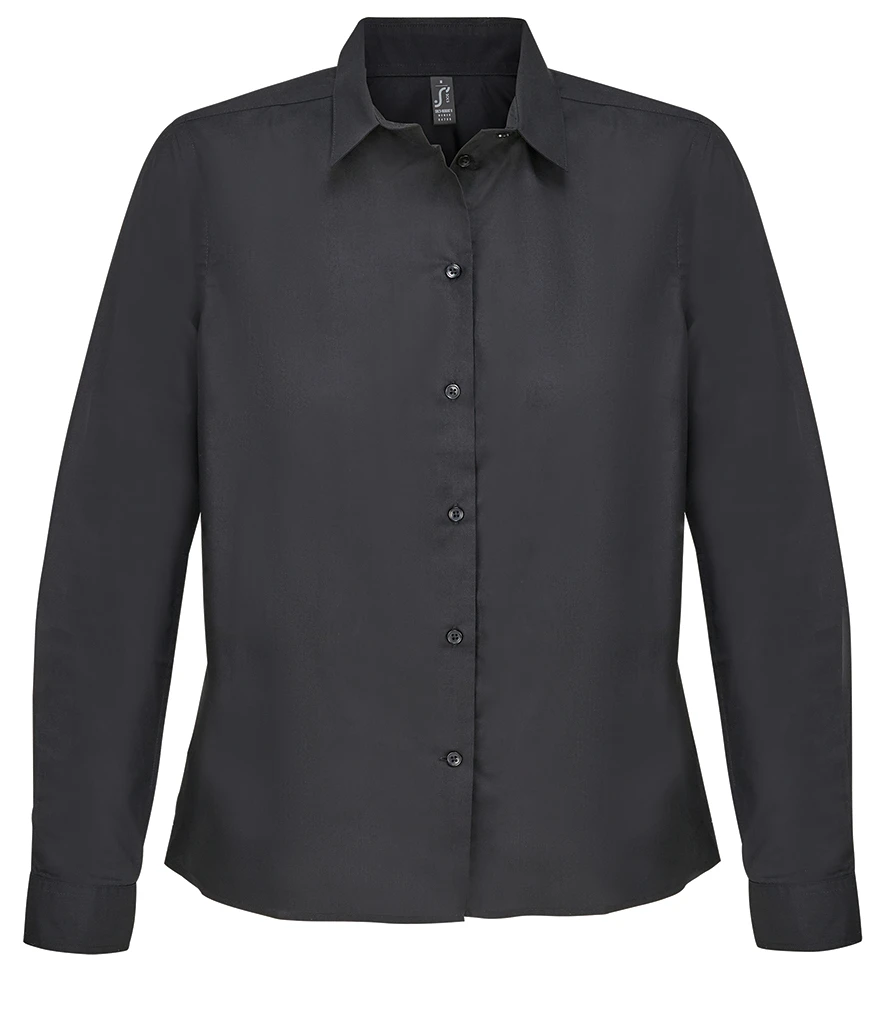 SOL'S Ladies Bailey Long Sleeve Poplin Shirt
