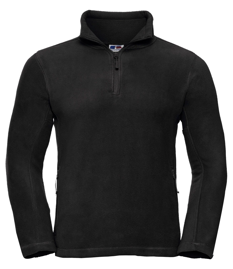 Russell Athletic Zip Neck Outdoor Fleece