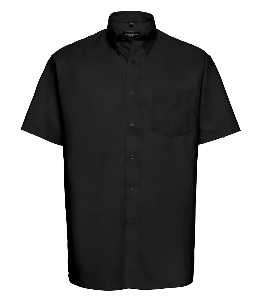 Russell Athletic Collection Short Sleeve Easy Care Oxford Shirt
