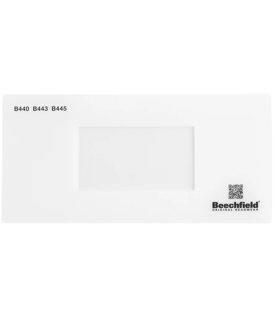 Beechfield Original Patch Silicone Template
