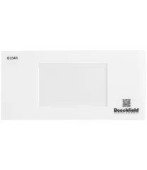 Beechfield Zip Patch Silicone Template