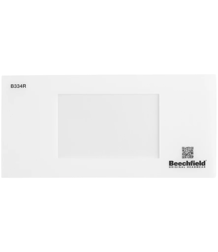 Beechfield Zip Patch Silicone Template