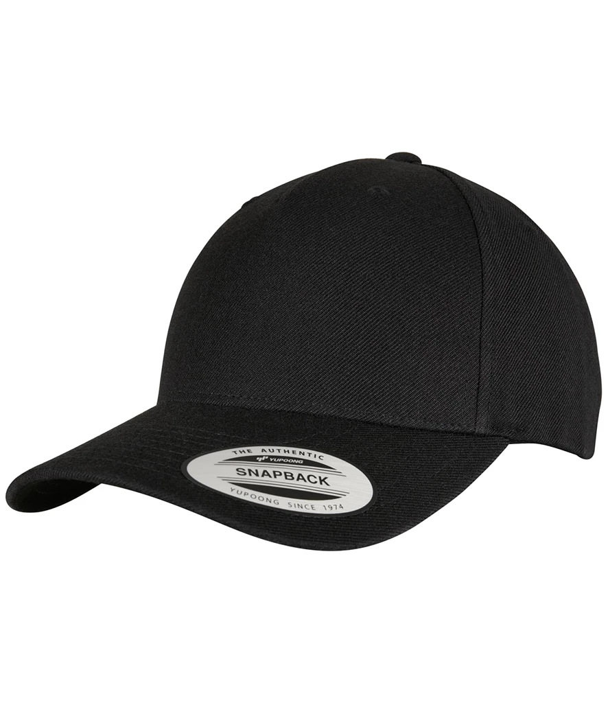 Flexfit 5 Panel Premium Curved Snapback