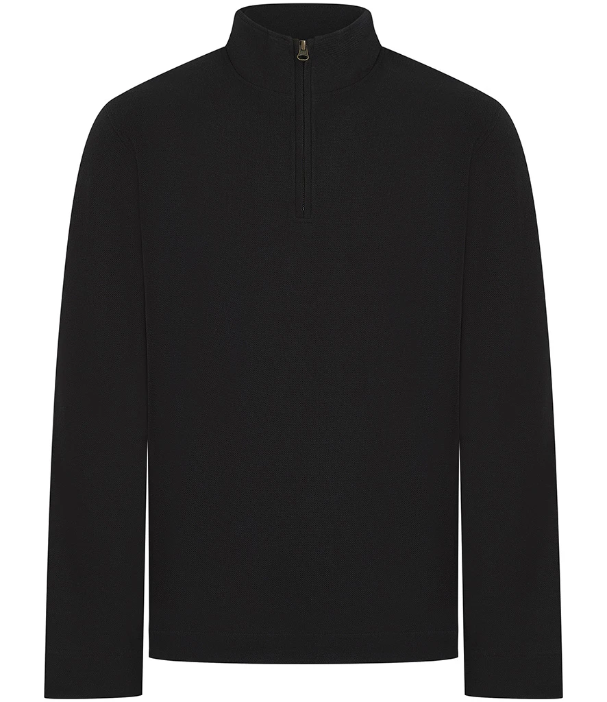 Front Row Premium Piqué 1/4 Zip Top