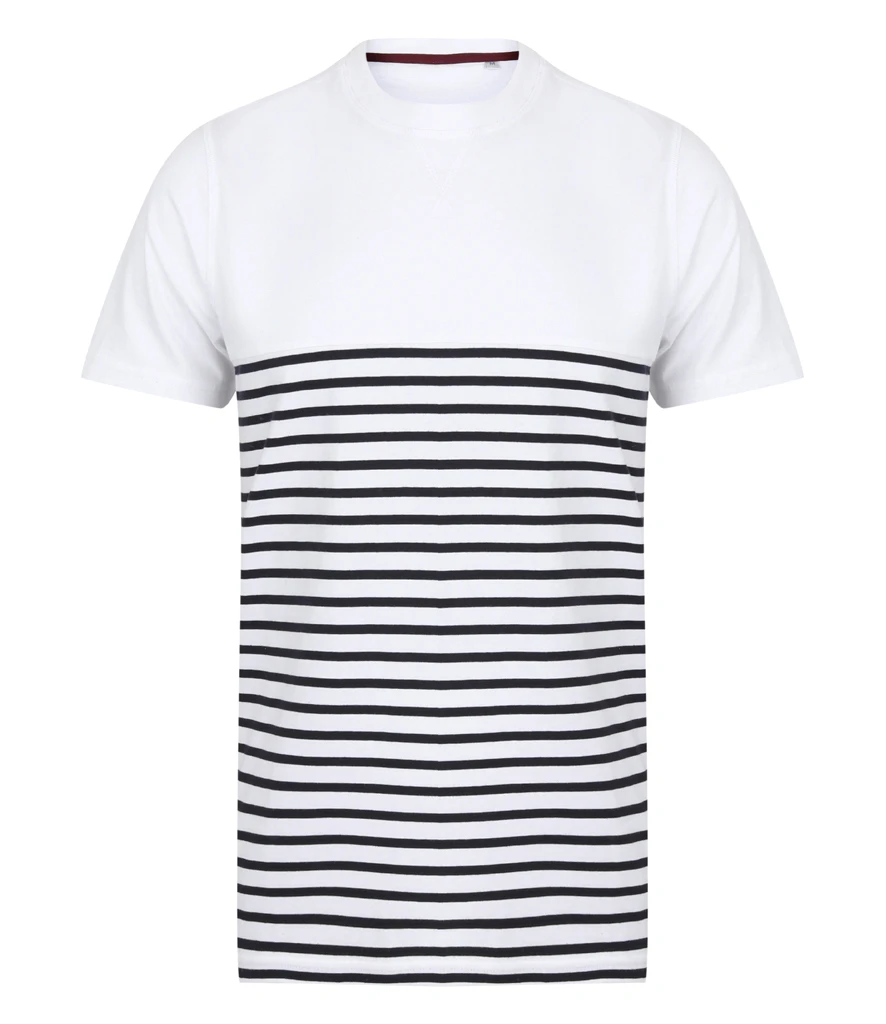 Front Row Unisex Breton Striped T-Shirt