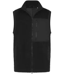 Front Row Recycled Sherpa Gilet