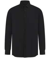Henbury Long Sleeved Cotton Feel Coolplus® Shirt