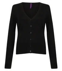 Henbury Ladies Lightweight V Neck Cardigan