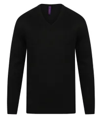 Henbury Acrylic V Neck Sweater