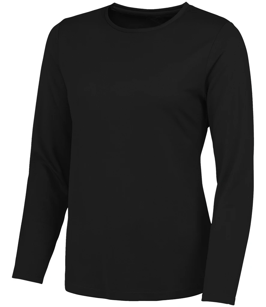 AWDis Ladies Cool Long Sleeve T-Shirt