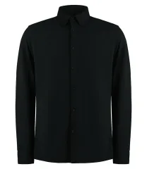Kustom Kit Long Sleeve Superwash® 60°C Piqué Shirt