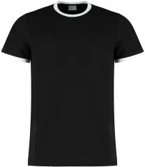 Kustom Kit Fashion Fit Ringer T-Shirt