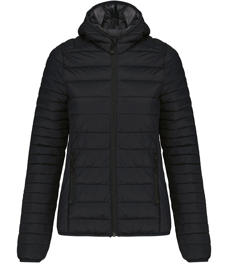 Kariban Ladies Lightweight Hooded Padded Jacket
