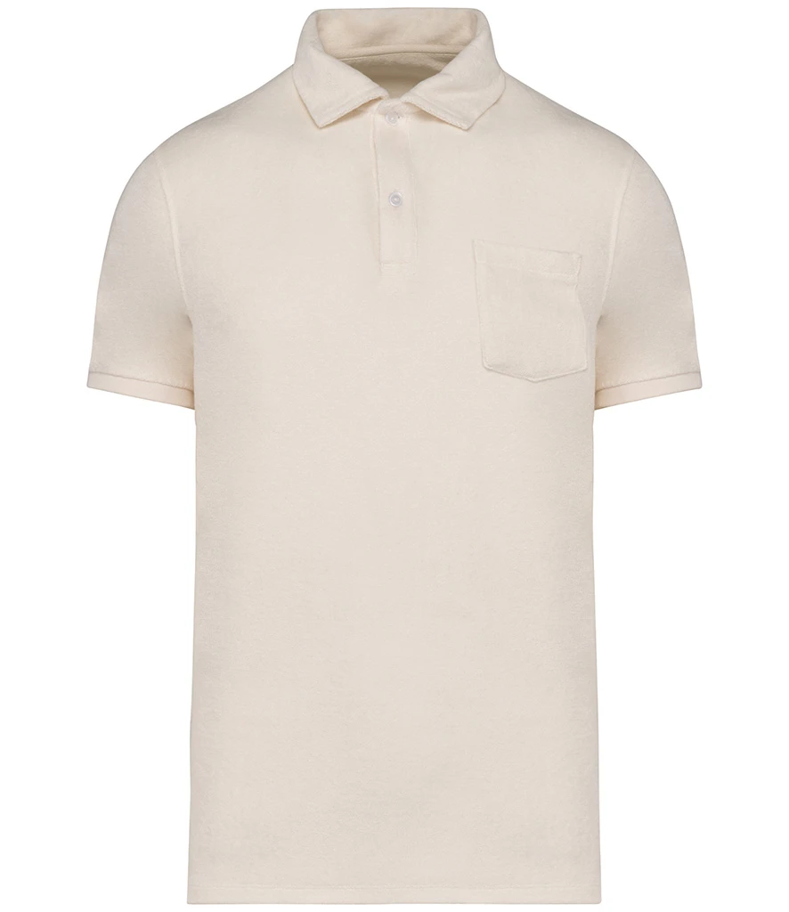 Native Spirit Terry Towel Polo Shirt