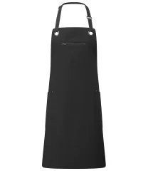 Premier Barley Contrast Stitch Bib Apron