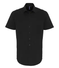 Premier Short Sleeve Stretch Fit Poplin Shirt