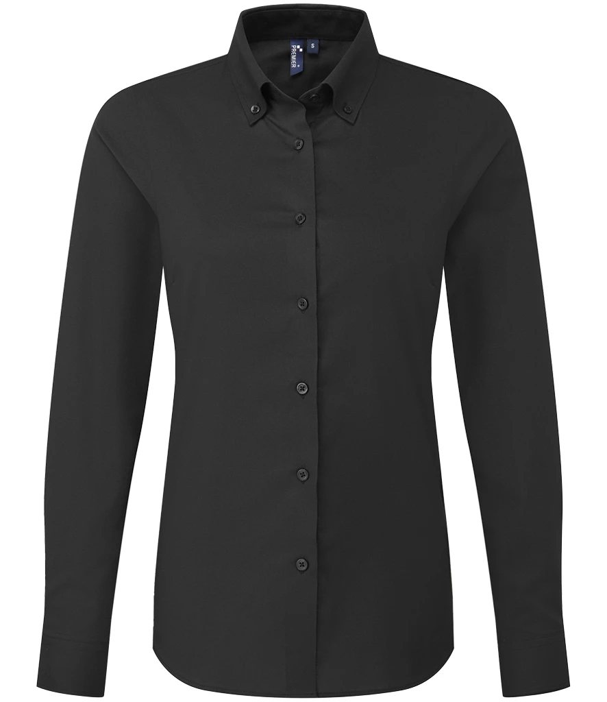 Premier Ladies Supreme Long Sleeve Oxford Shirt