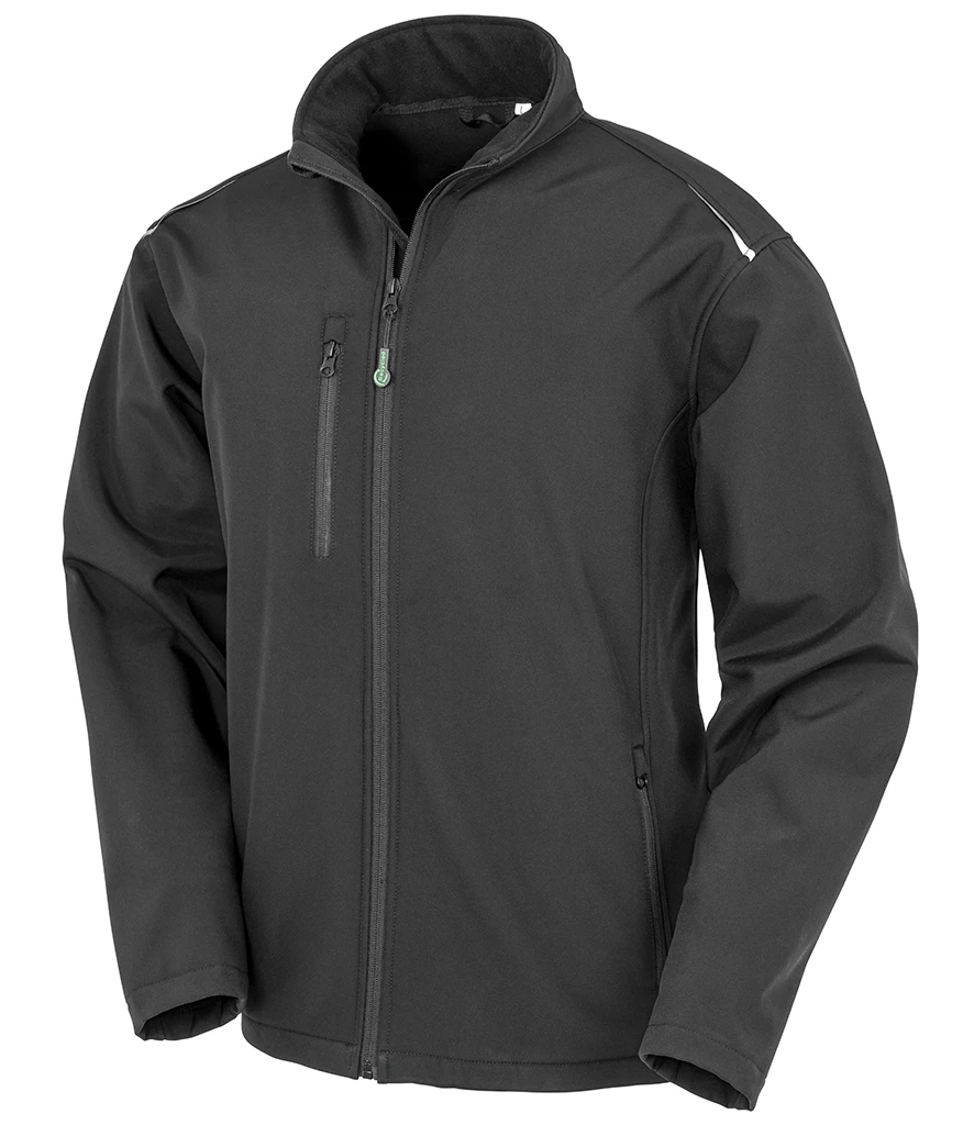 Result Recycled Three Layer Printable Soft Shell Jacket