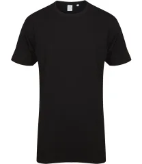SF Clothing Longline Dipped Hem T-Shirt